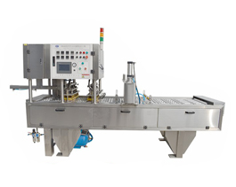 杯裝辣椒醬灌裝機(jī)Hot sauce filling machine,小身材大味道！